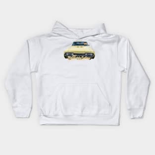 1967 Oldsmobile 442 Cutlass Supreme Holiday Coupe Kids Hoodie